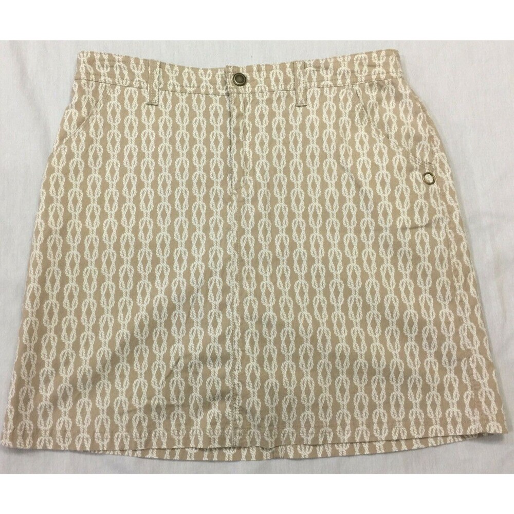 CROFT BARROW CLASSIC FIT WOMENS SKIRT SKORT WITH BUILT SHORTS WAIST 31 IN.,